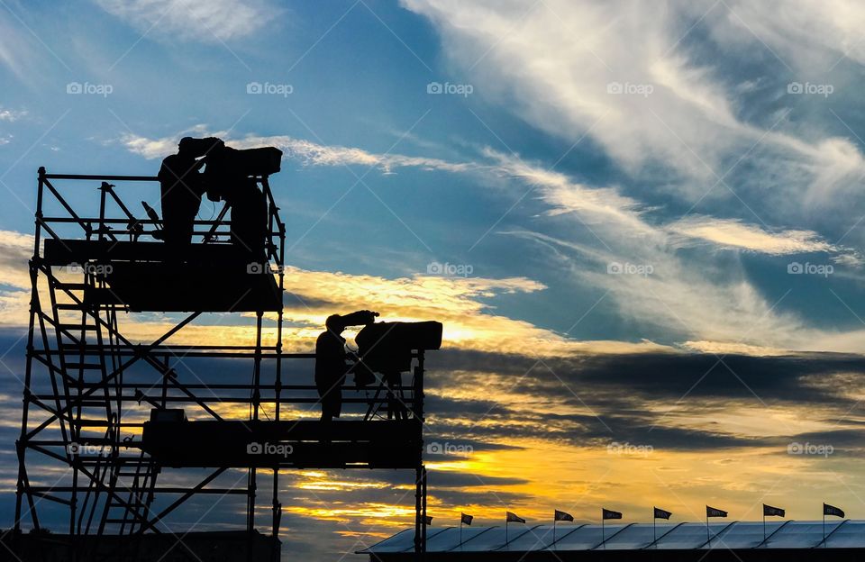 Life of an OB cameraman