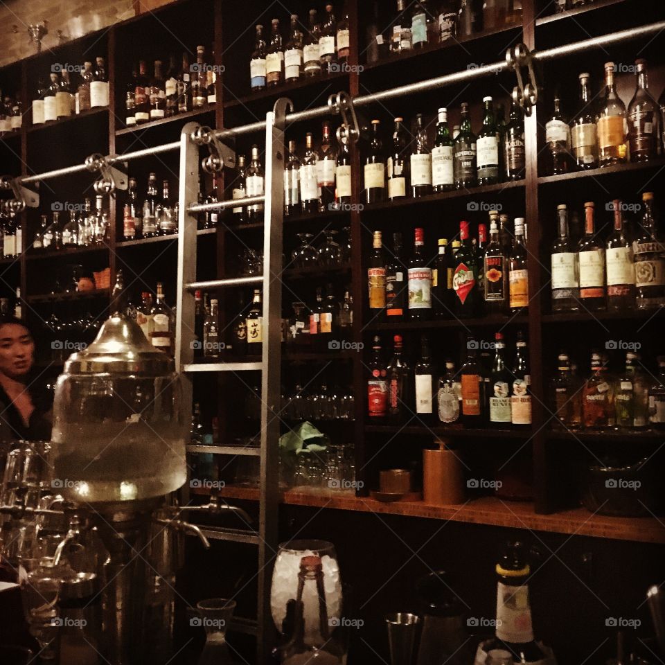 Absinthe bar, downtown Austin, TX