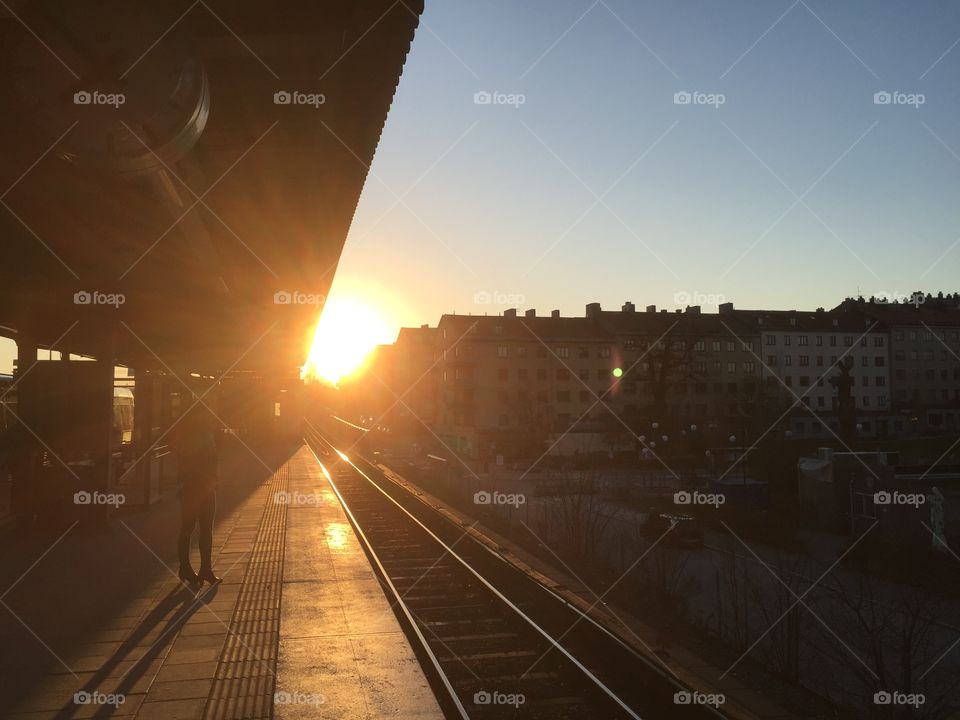 Evening in Stockholm
