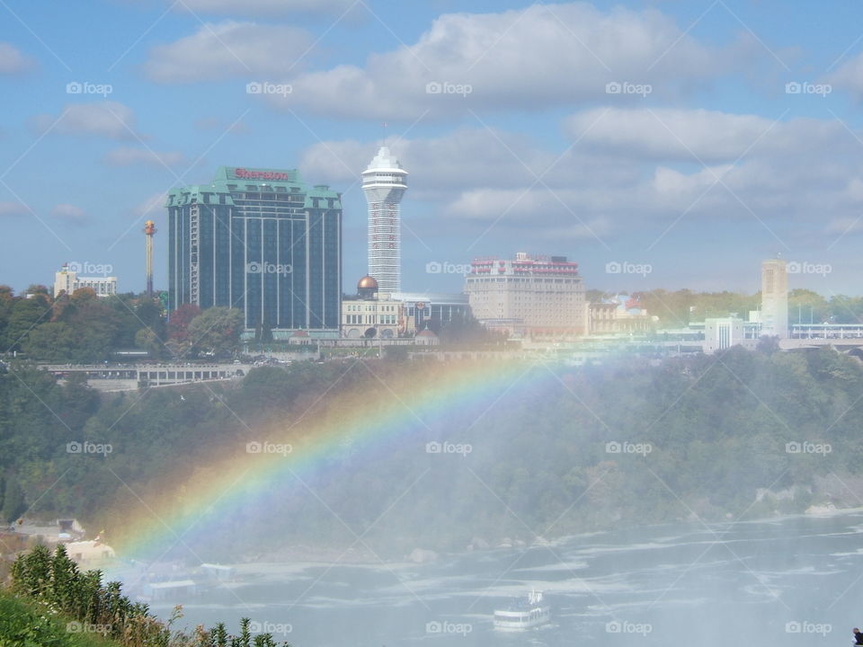 Rainbow over Niagara