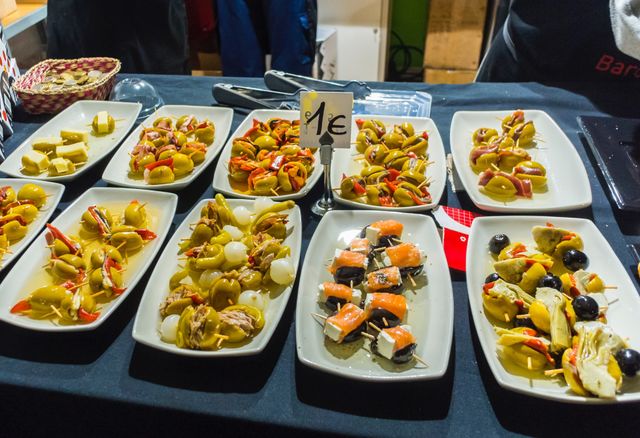 Barcelona, Spain, Street Food Festival, Detail