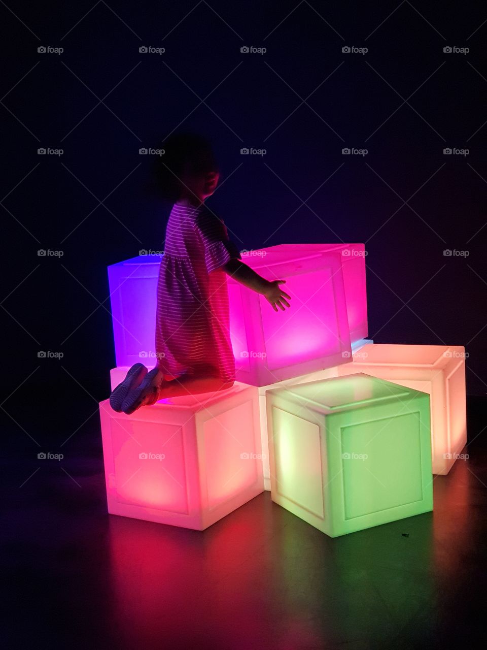 light cubes play