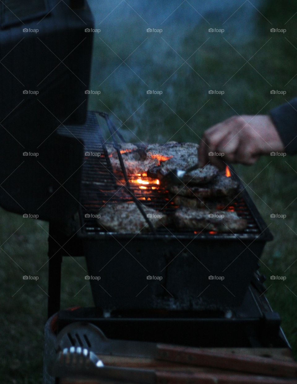 Barbecue . Summer kitchen 