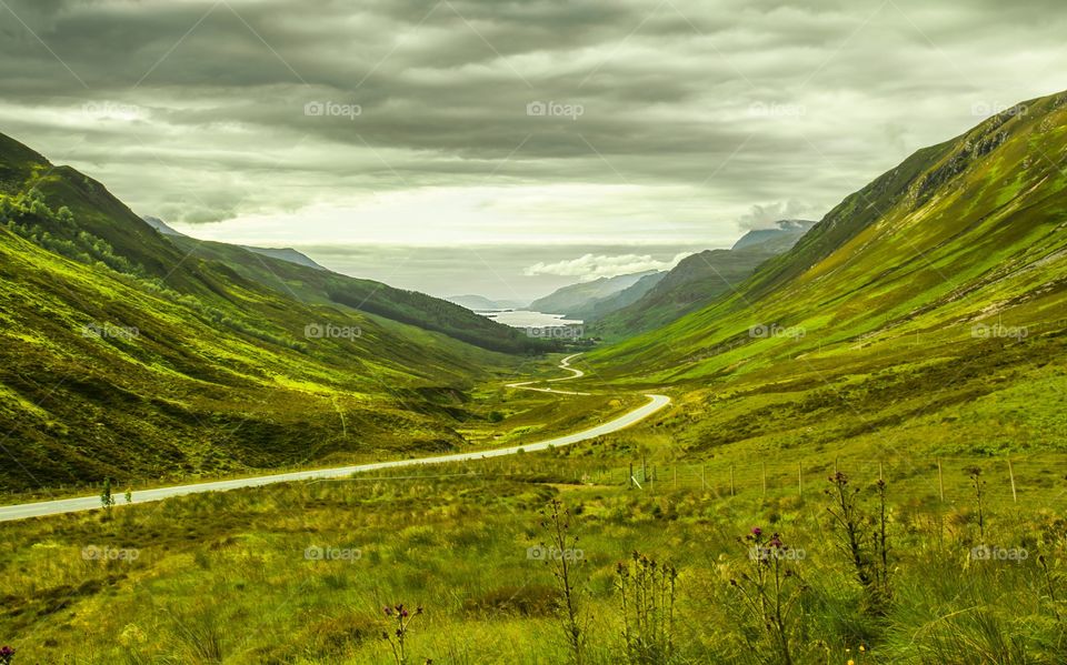 Scotland Highlands Landscape 
