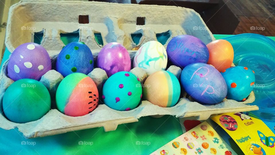 Easter eggs