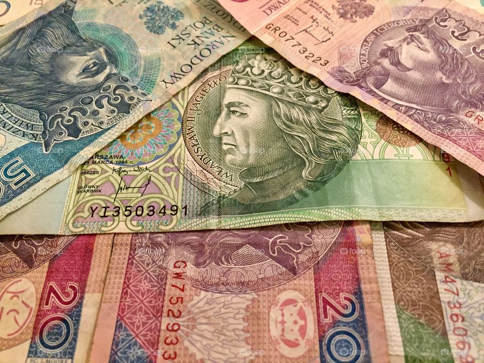 Close-up of paper currency