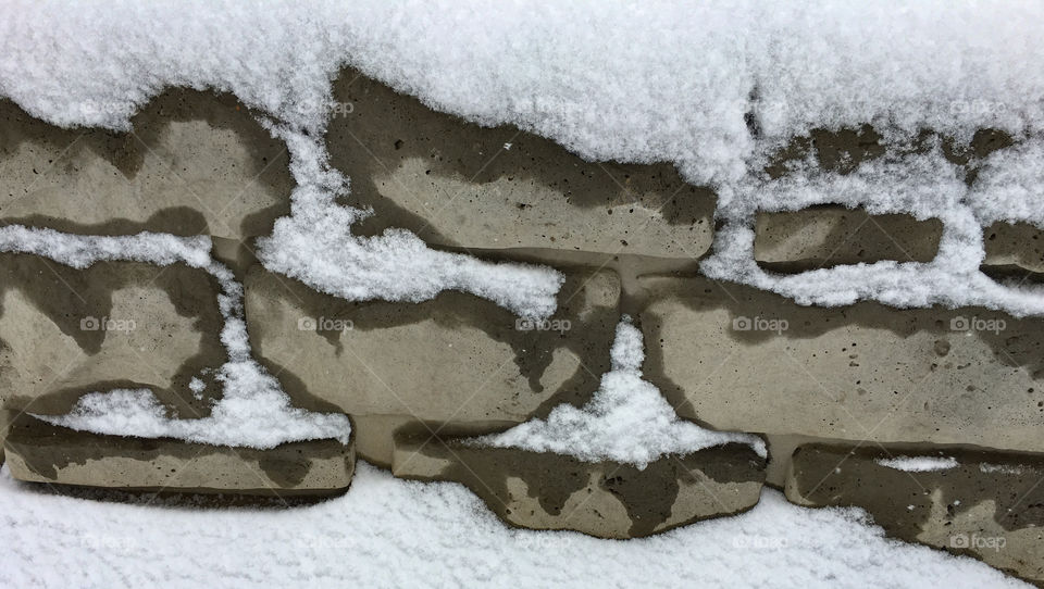 Snowy Bricks