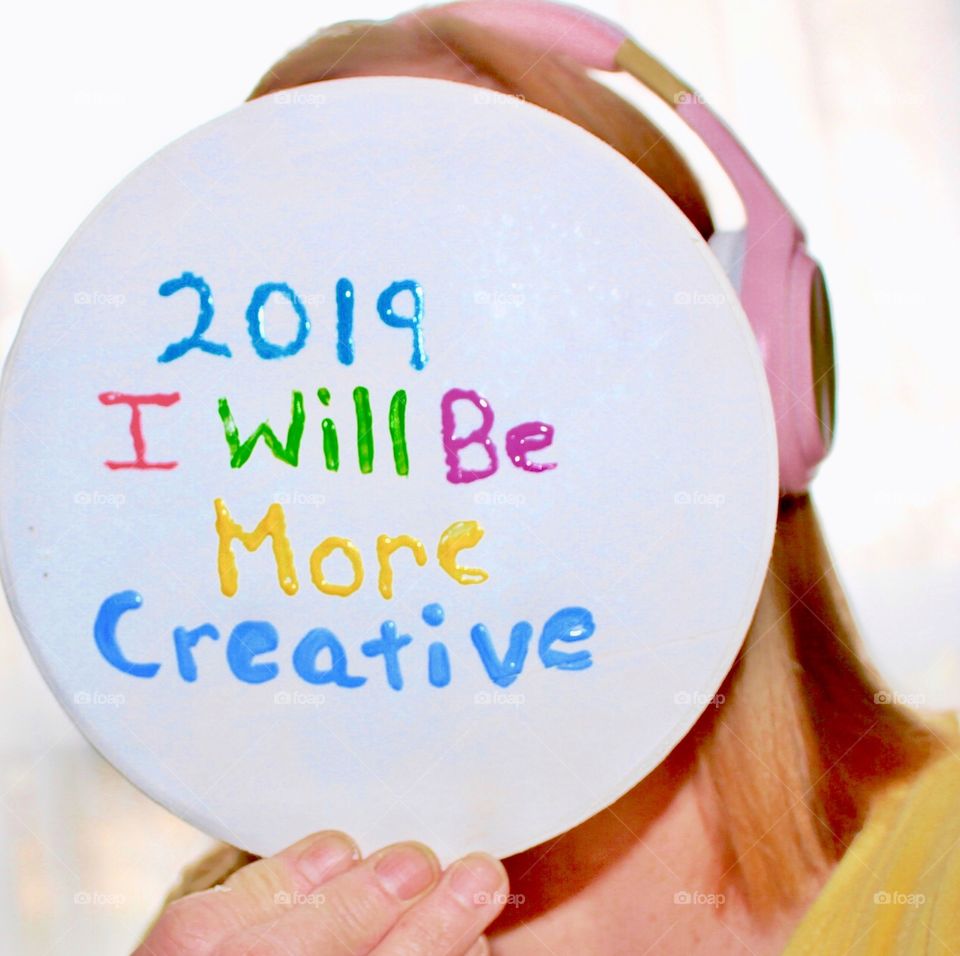 In 2019 I Will Be More Creative 🎨