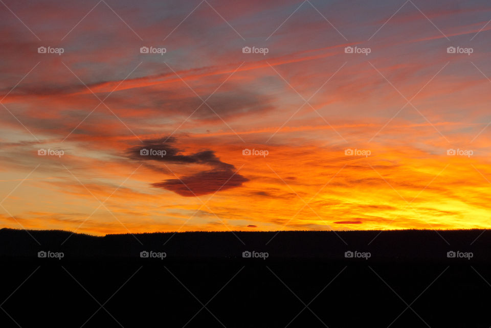 Rural Summer Sunset