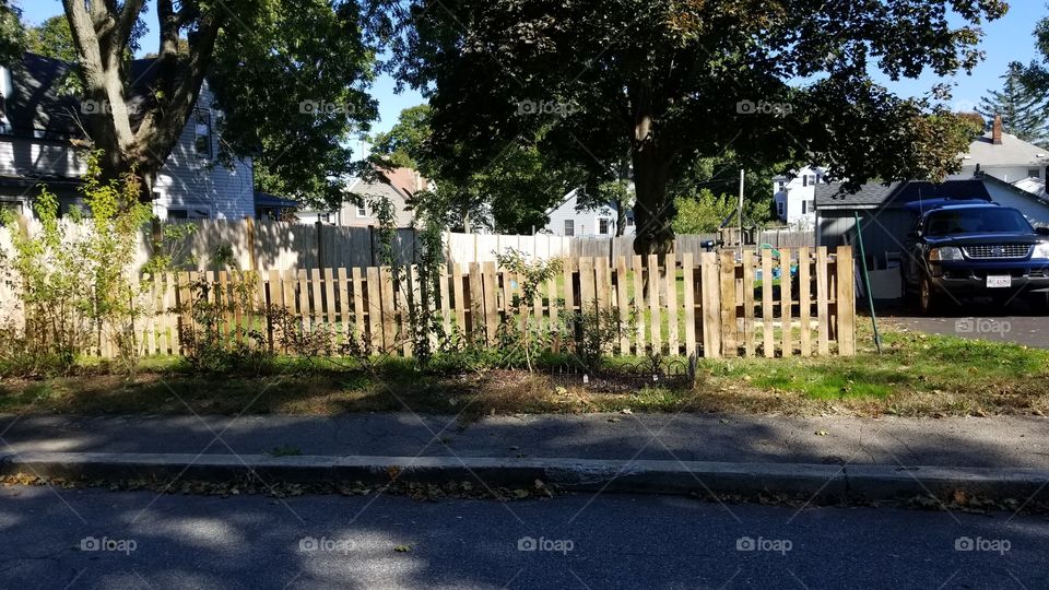a new fence