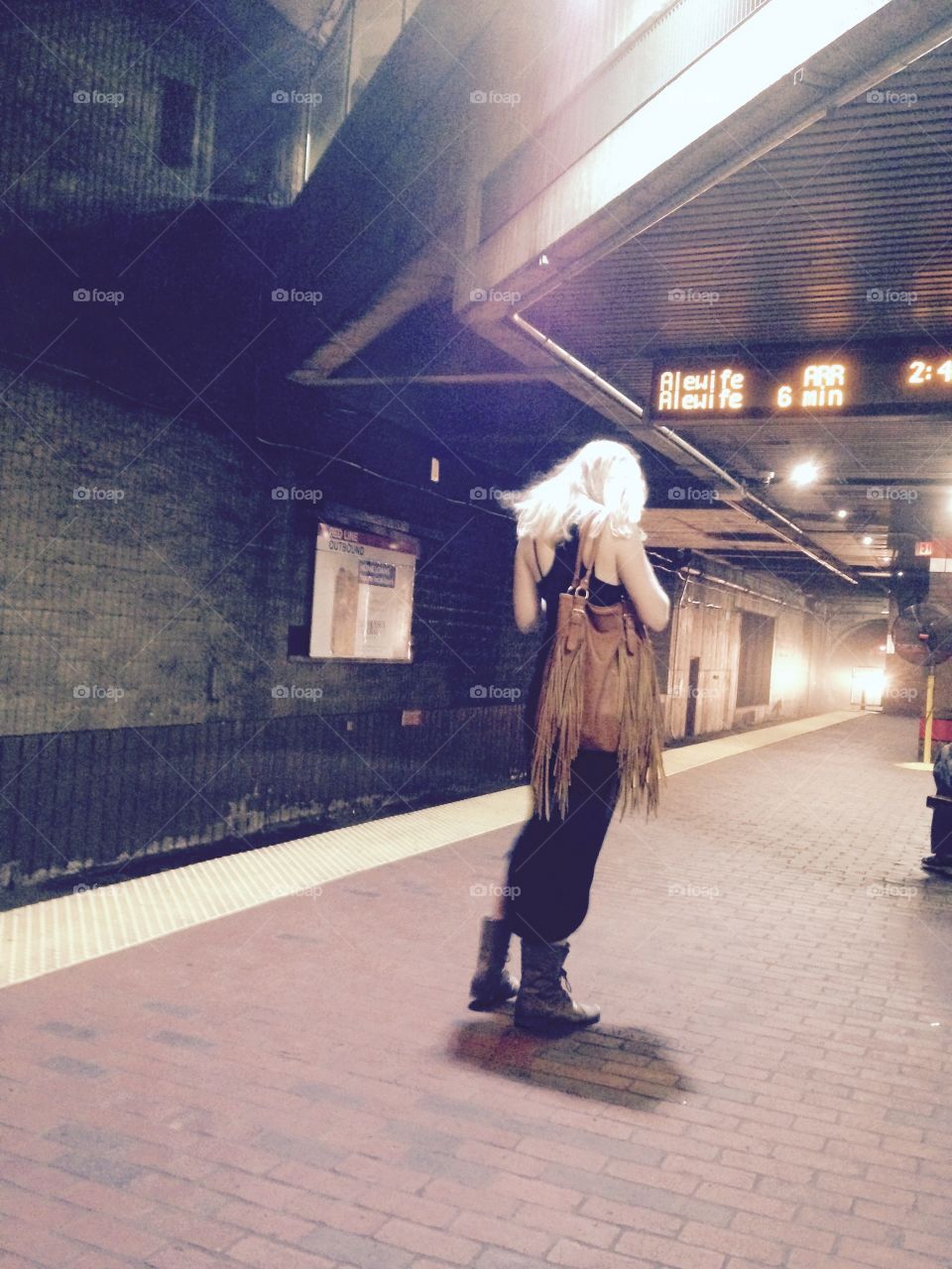 Angel on the Red Line