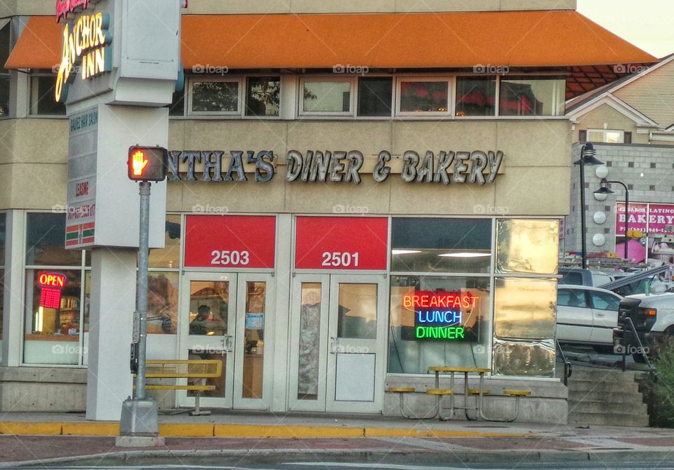 Breakfast. morning stop at bakery