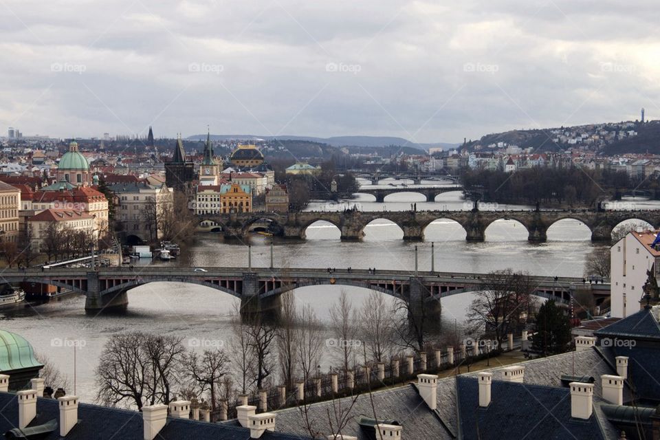 Prague bridges