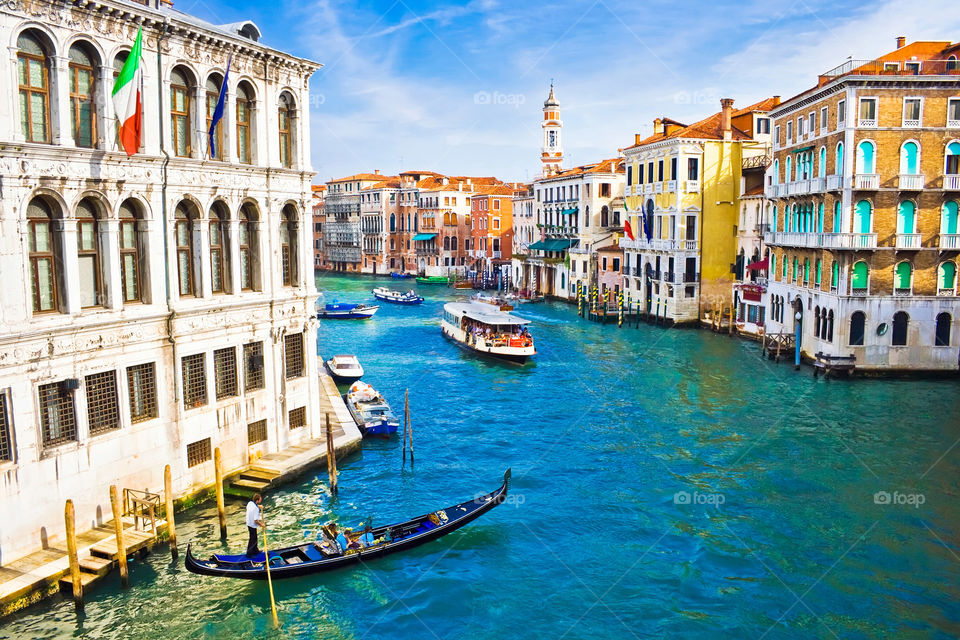 Venetian, Gondola, Travel, Water, Architecture