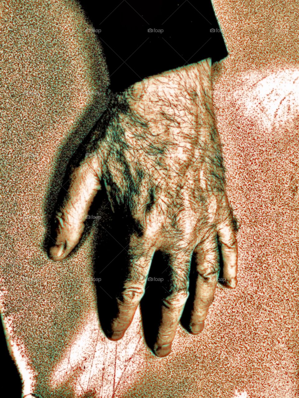 Old hand 