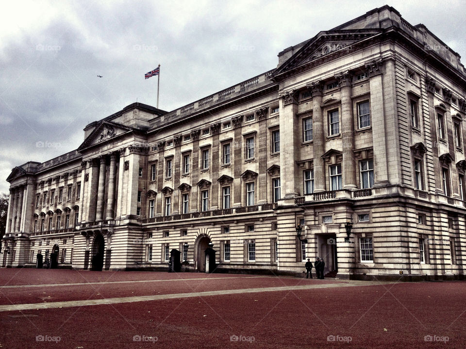 El Palacio de Buckingham. El Palacio de Buckingham (London - England)