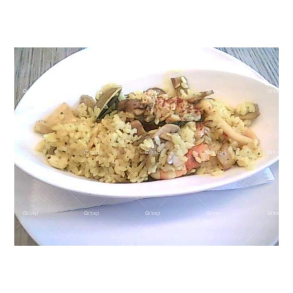 Seafood fried rice