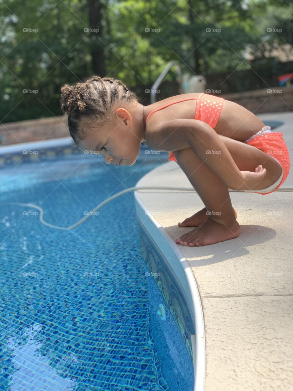 Contemplating the water