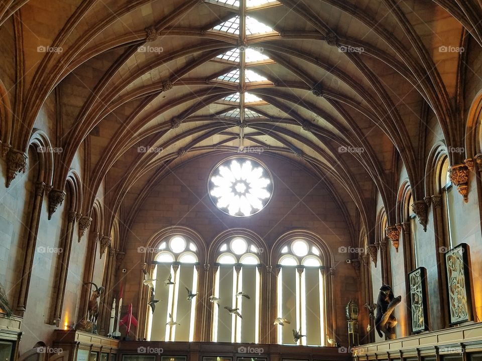 Smithsonian Castle arched interior