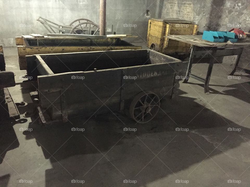 Cart in the Basement