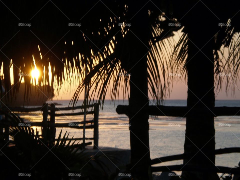 Zanzibar sunset 