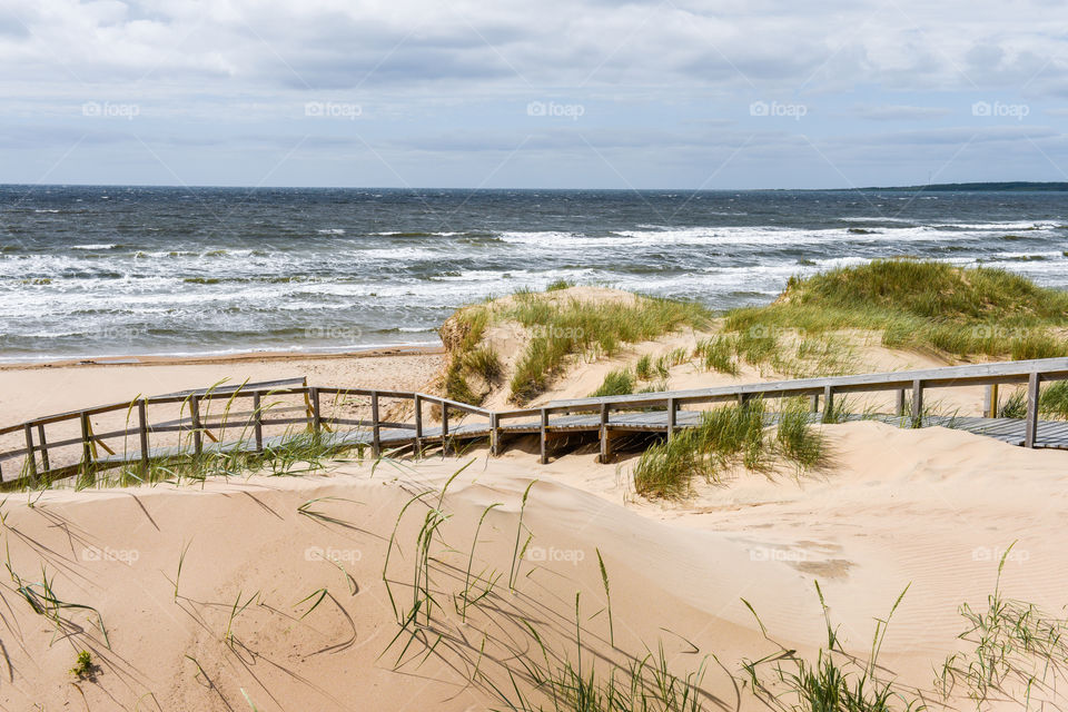 Tylösand beach outside Halmstad in Sweden.