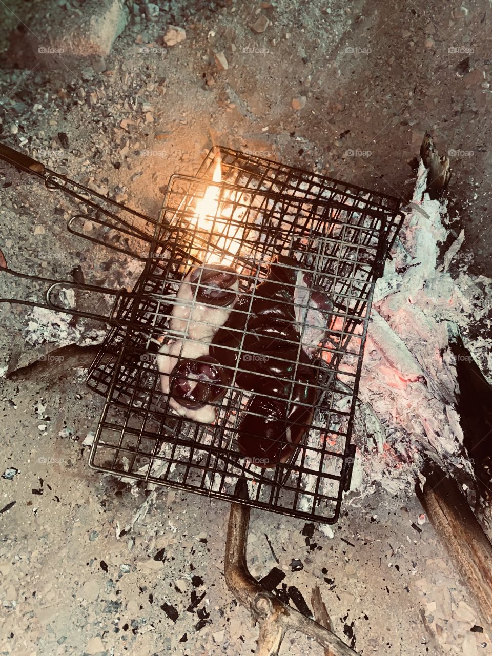 Barbecue party in my village on the occasion of the Saudi National Day