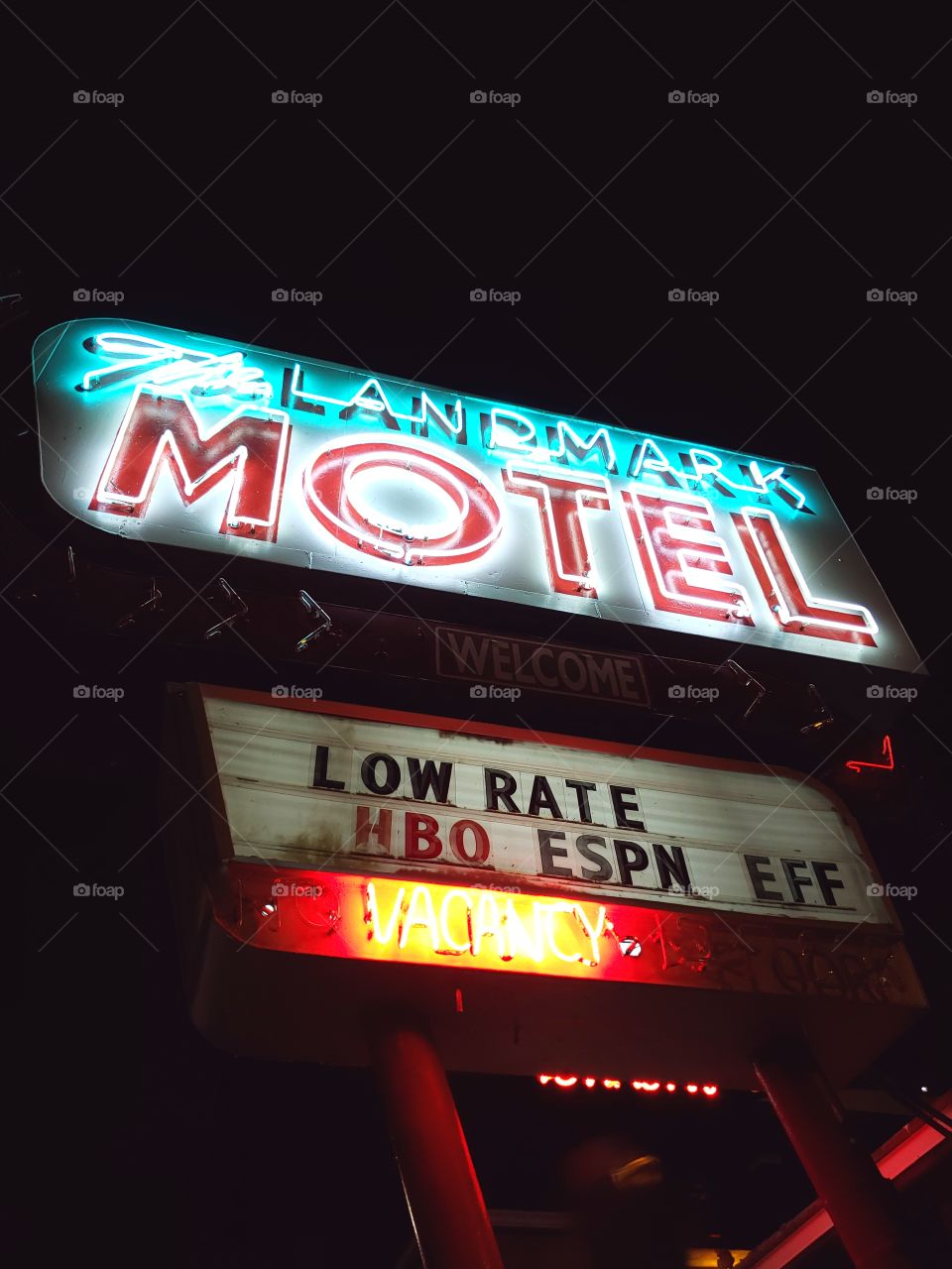 Motel Sign| Neon lights