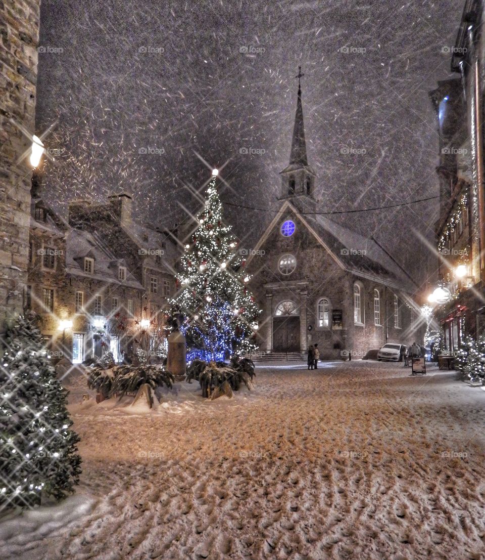 Quebec city Place Royale