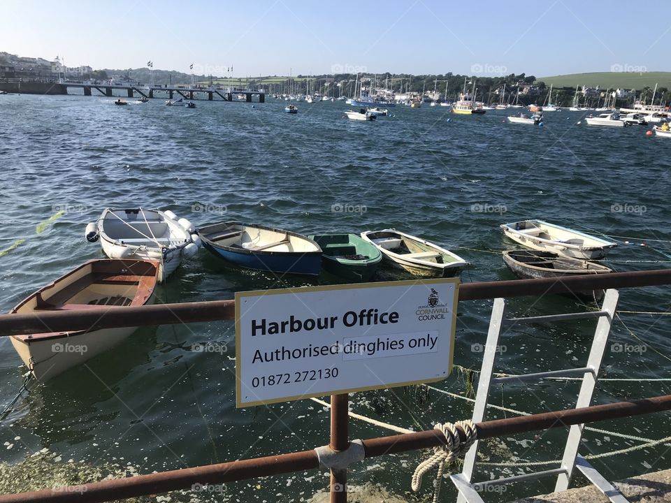 A lovely assortment of little boats, a sample of what can be found at Falmouth Harbor and a busy harbor to on such a glorious sunny day.