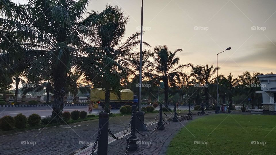 palem di simpang lima gumul Kediri