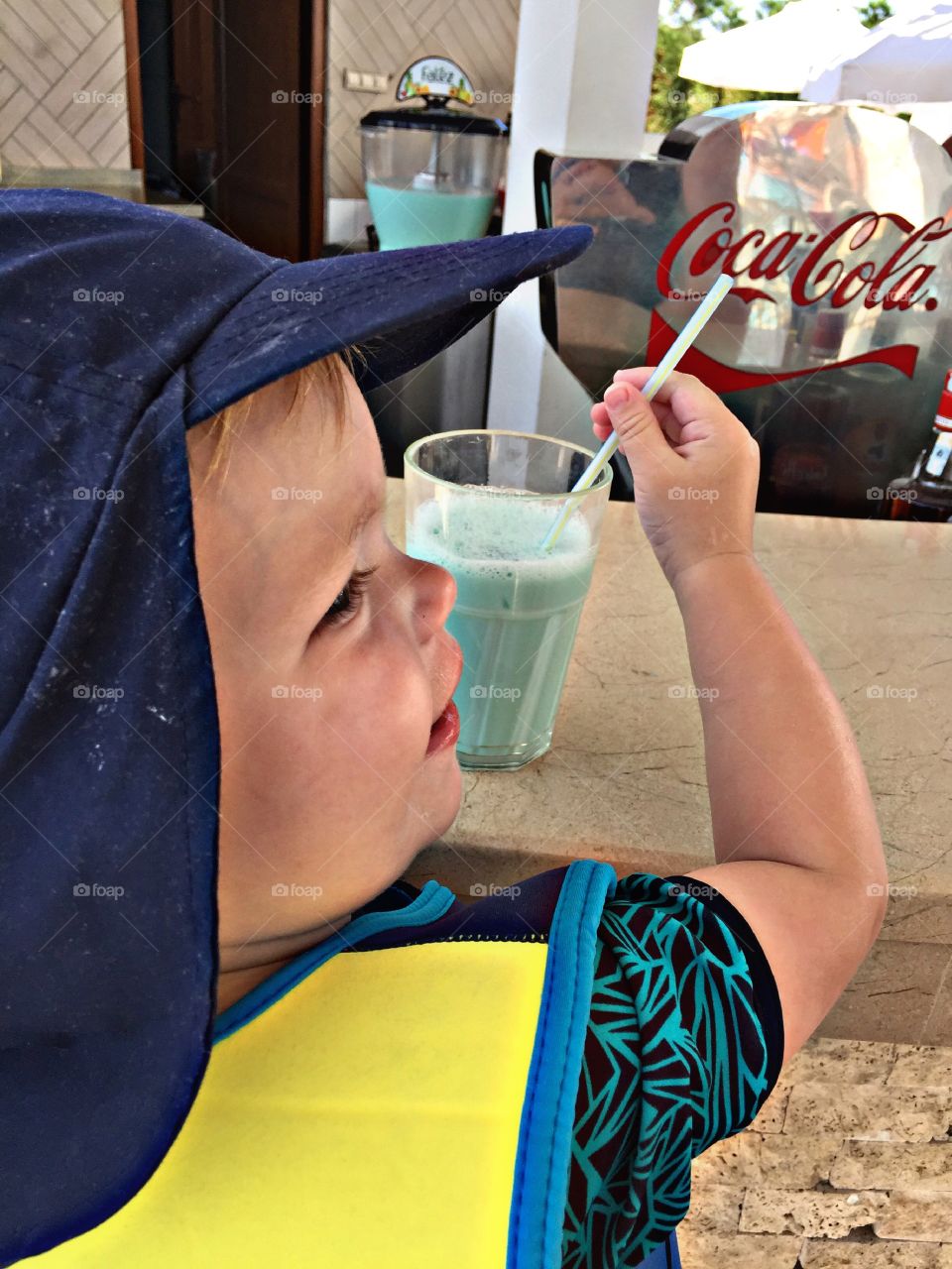 Hanging out in the poolbar
