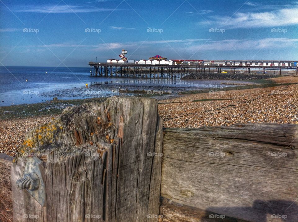 The Pier at Herne Bay, Kent UK