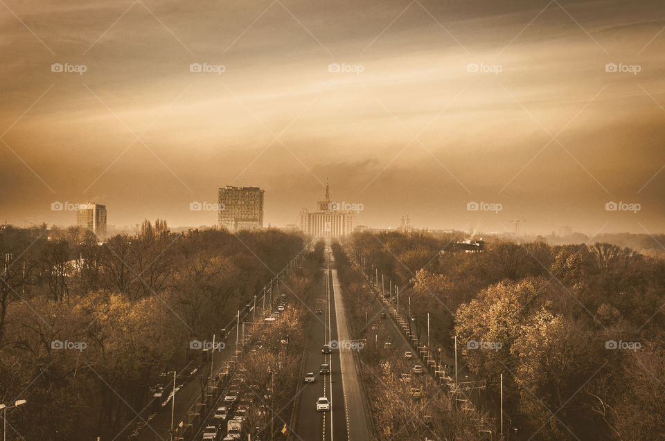 Sepia city