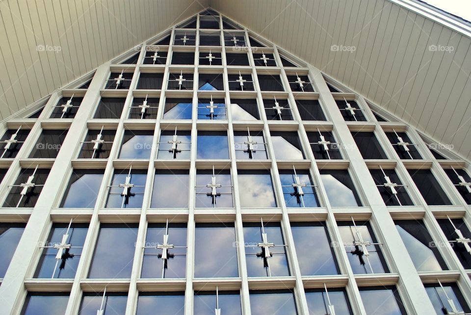 Church window.
