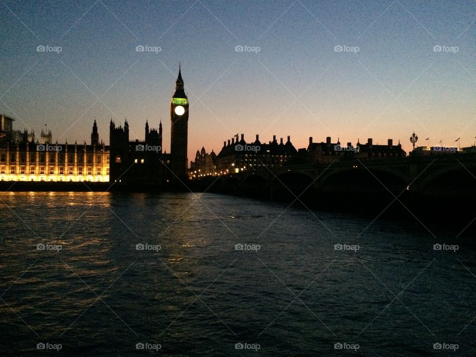 London at Twilight