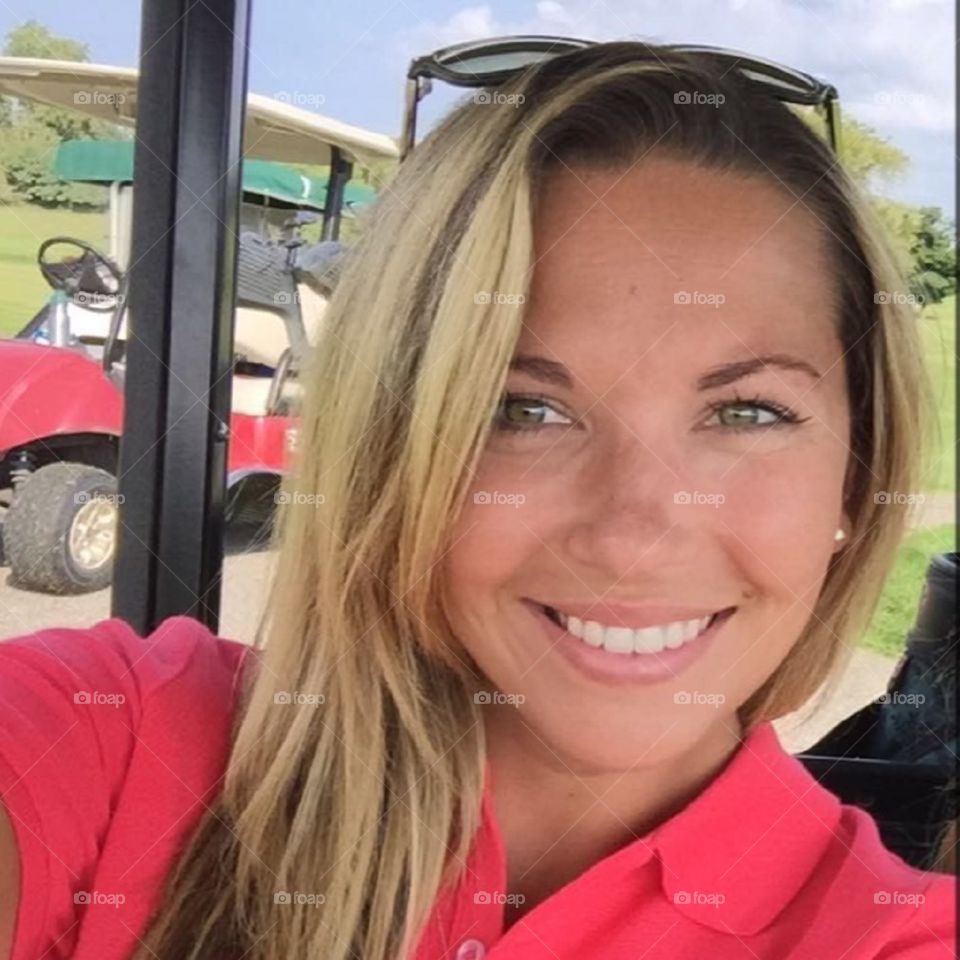 Golf selfie 