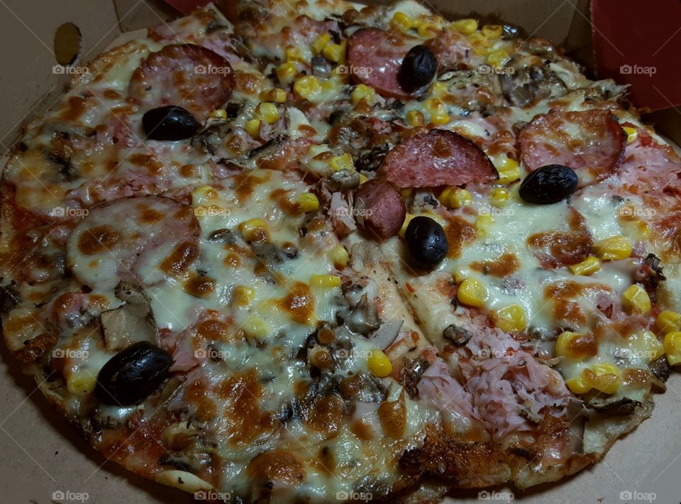Pizza 5 colturi