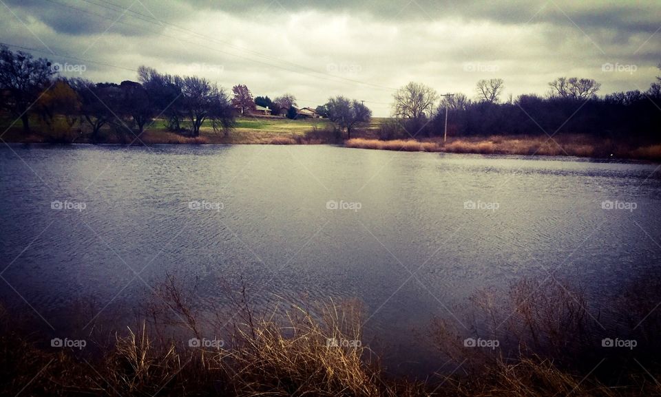 Cold day on the water