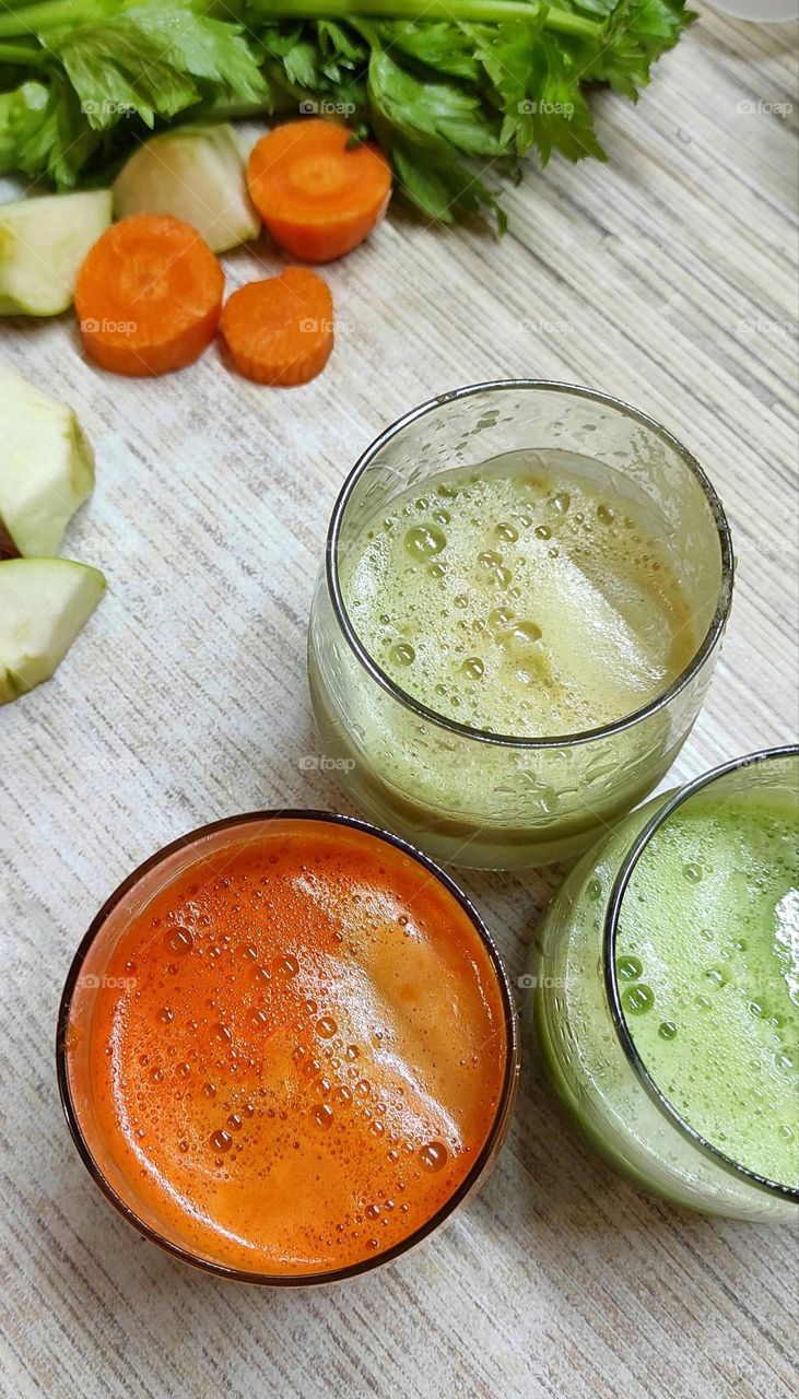 a colorful explosion of vitamins