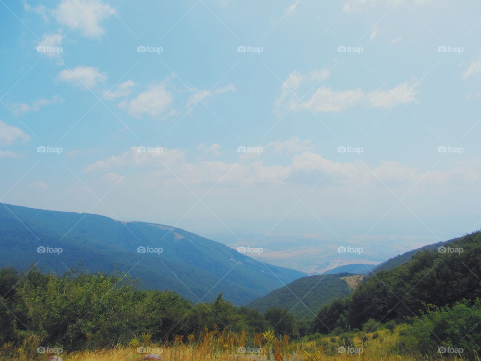 Mountains landscape in Bulgaria