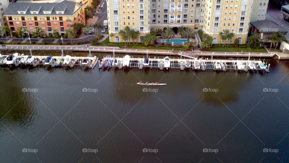 Crew Boat Practice - Tampa Bay, Florida