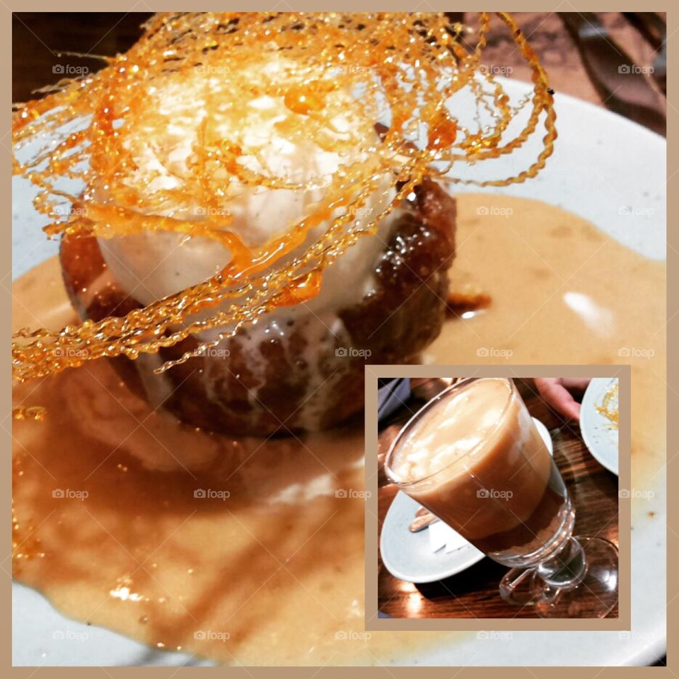 Sticky toffee pudding