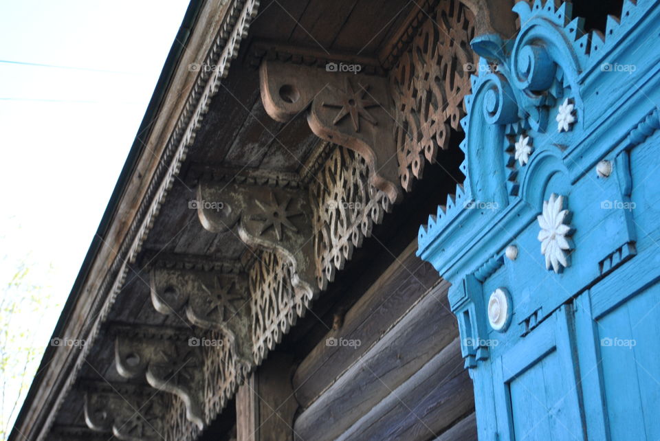 wooden architecture of Siberia