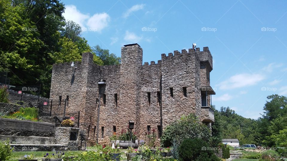 Man made Loveland Castle in Ohio