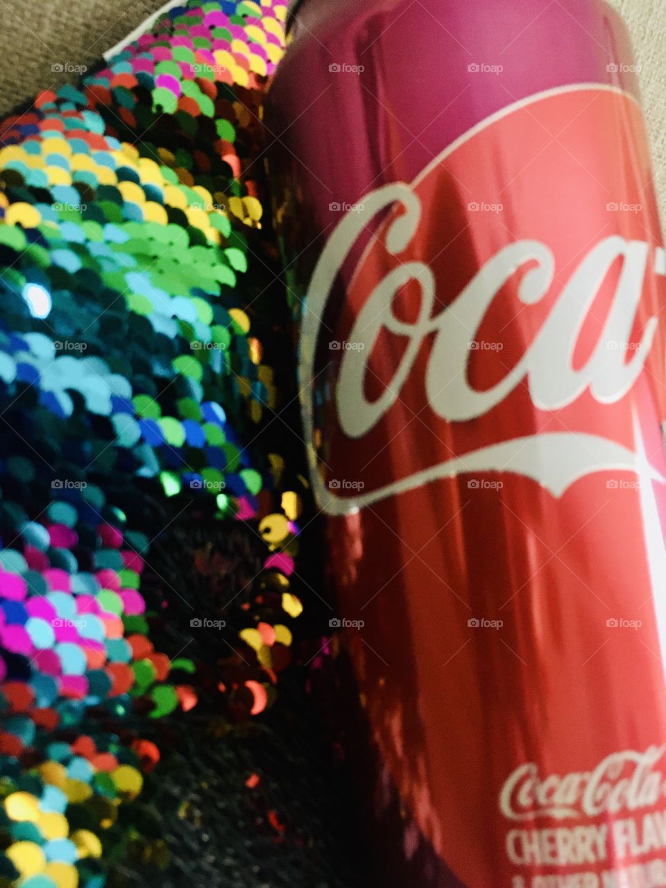 Coca-Cola photography mission rainbow cherry