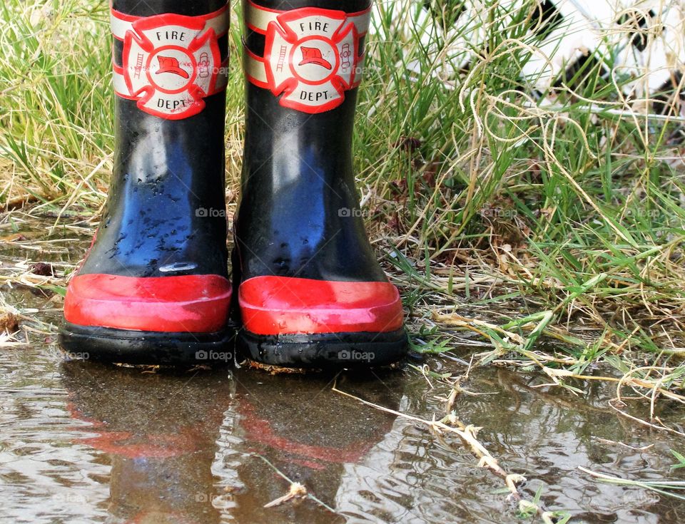 Rain boots 