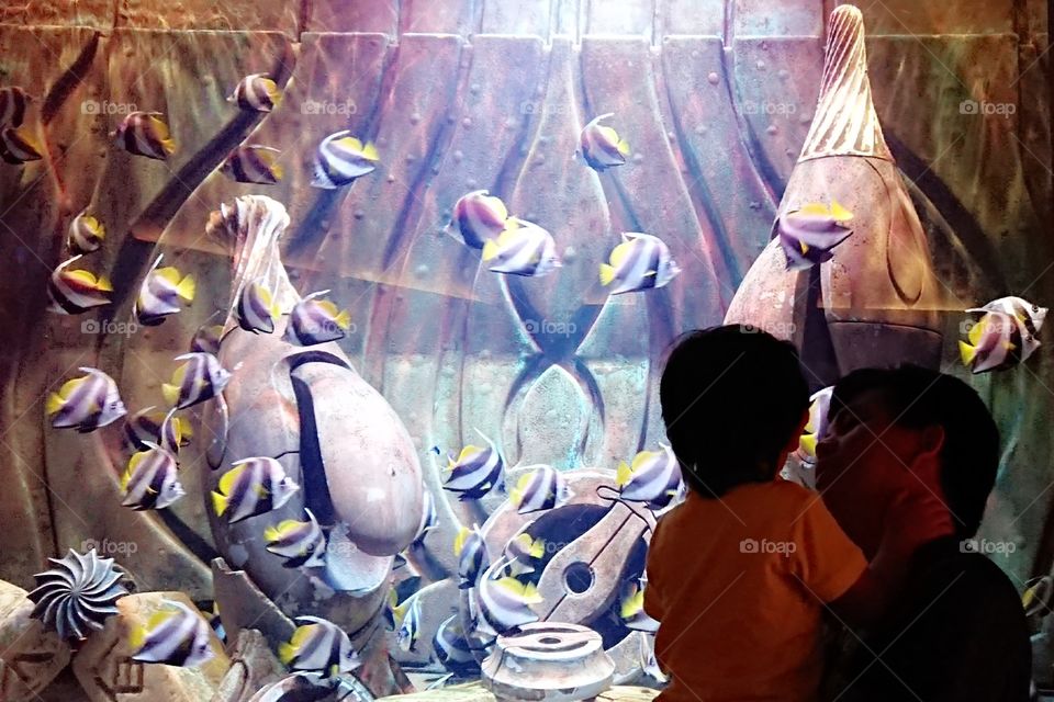 Dubai Atlantis the Palm Lost Chambers Aquarium