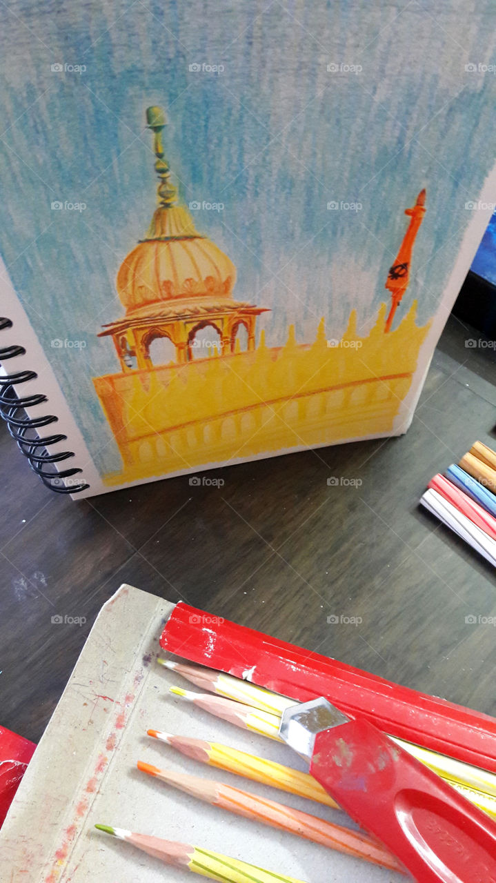 Golden Temple Art