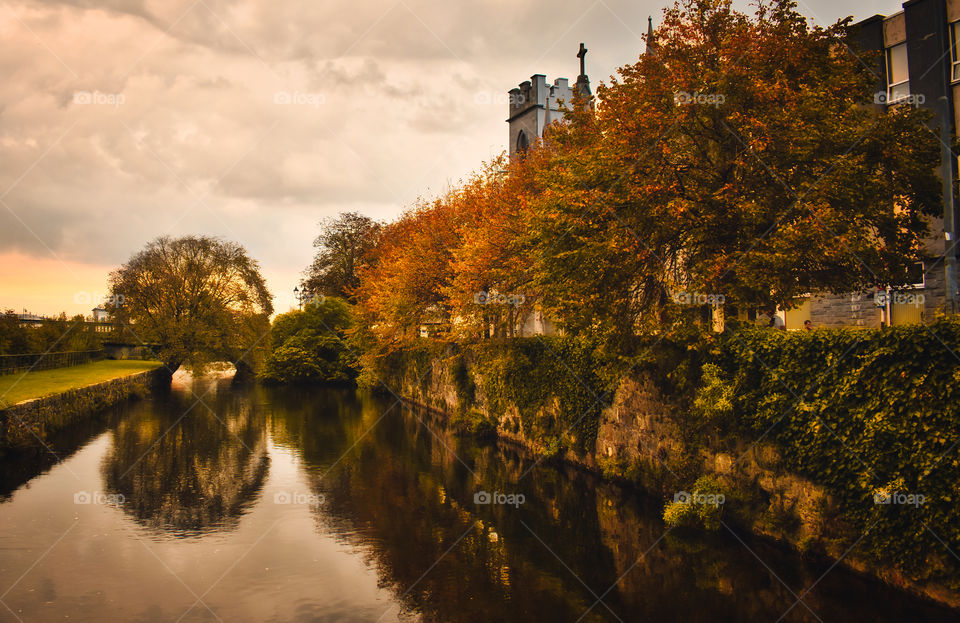 Autumn in Galway city